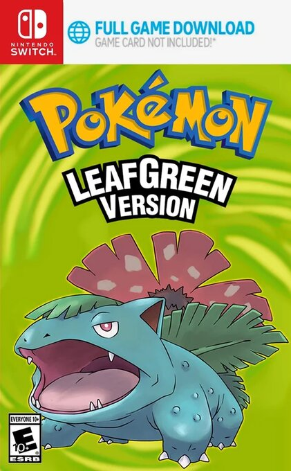 Pokemon Leaf Green box art