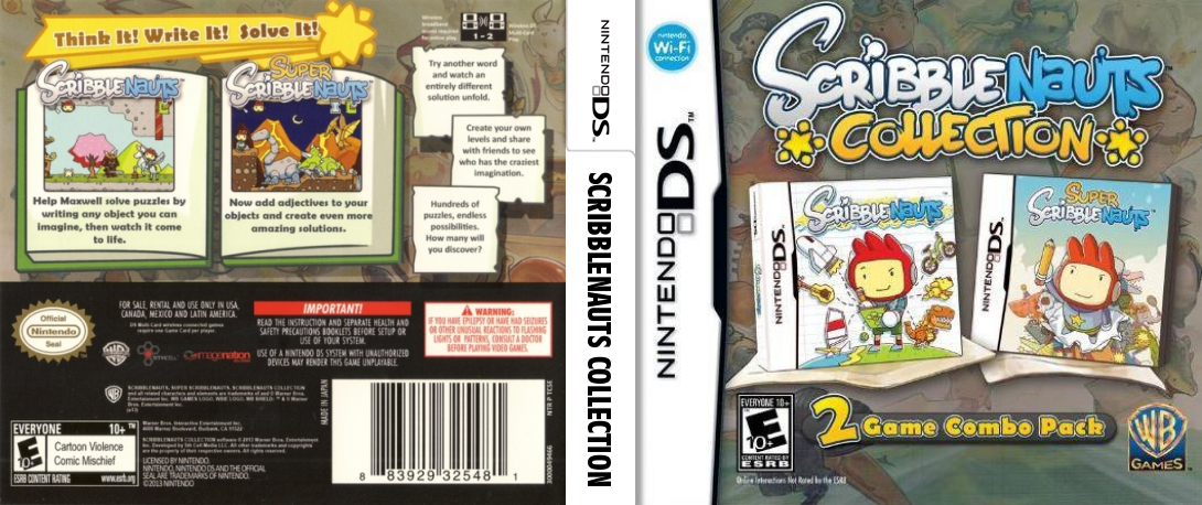 Scribblenauts Collection — box-texture (US)