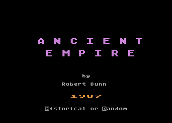 Ancient Empire — sstitle (WOR)