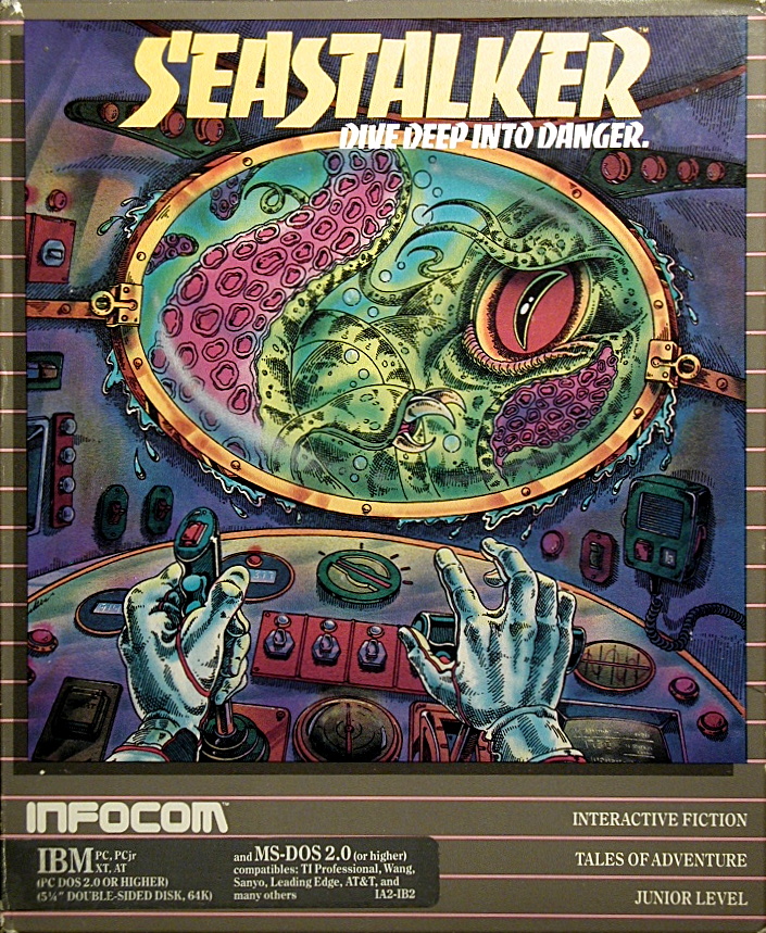 Seastalker: Dive Deep into Danger box art