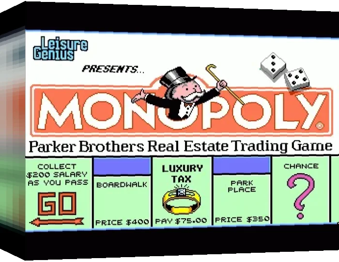 Deluxe Monopoly — box-3D (EU)