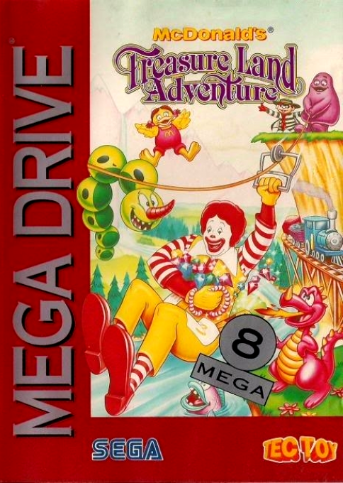 Mcdonald's Treasure Land Adventure — box-2D (BR)
