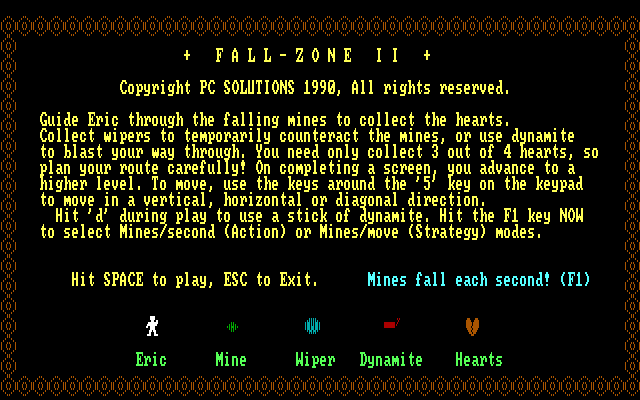 Fall-Zone II box art