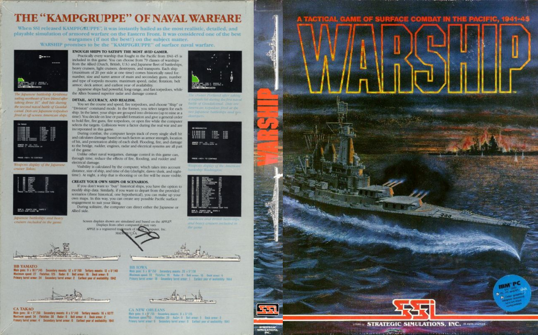 Warship — box-texture (US)