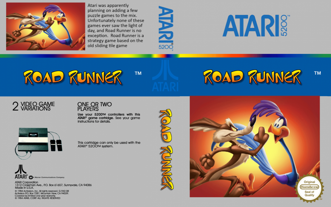 Road Runner — box-texture (US)