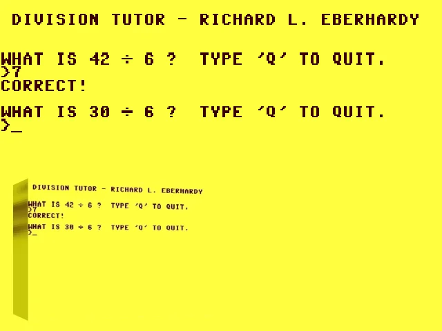 Division Tutor — mixrbv2 (WOR)