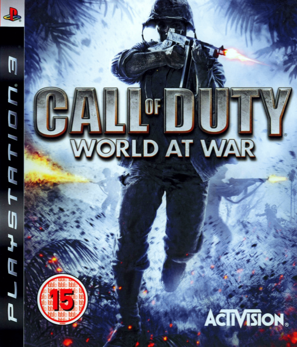 Call of Duty - World at War — box-2D (UK)