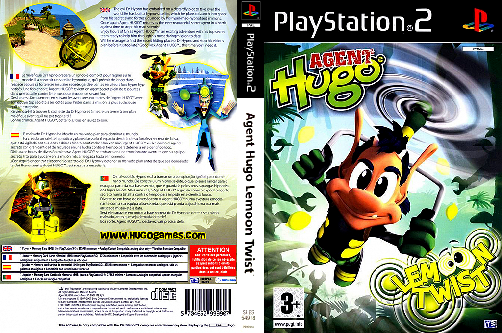 Agent Hugo - Lemoon Twist — box-texture (EU)