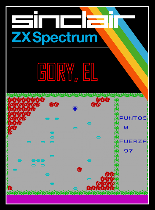 Gory, El box art
