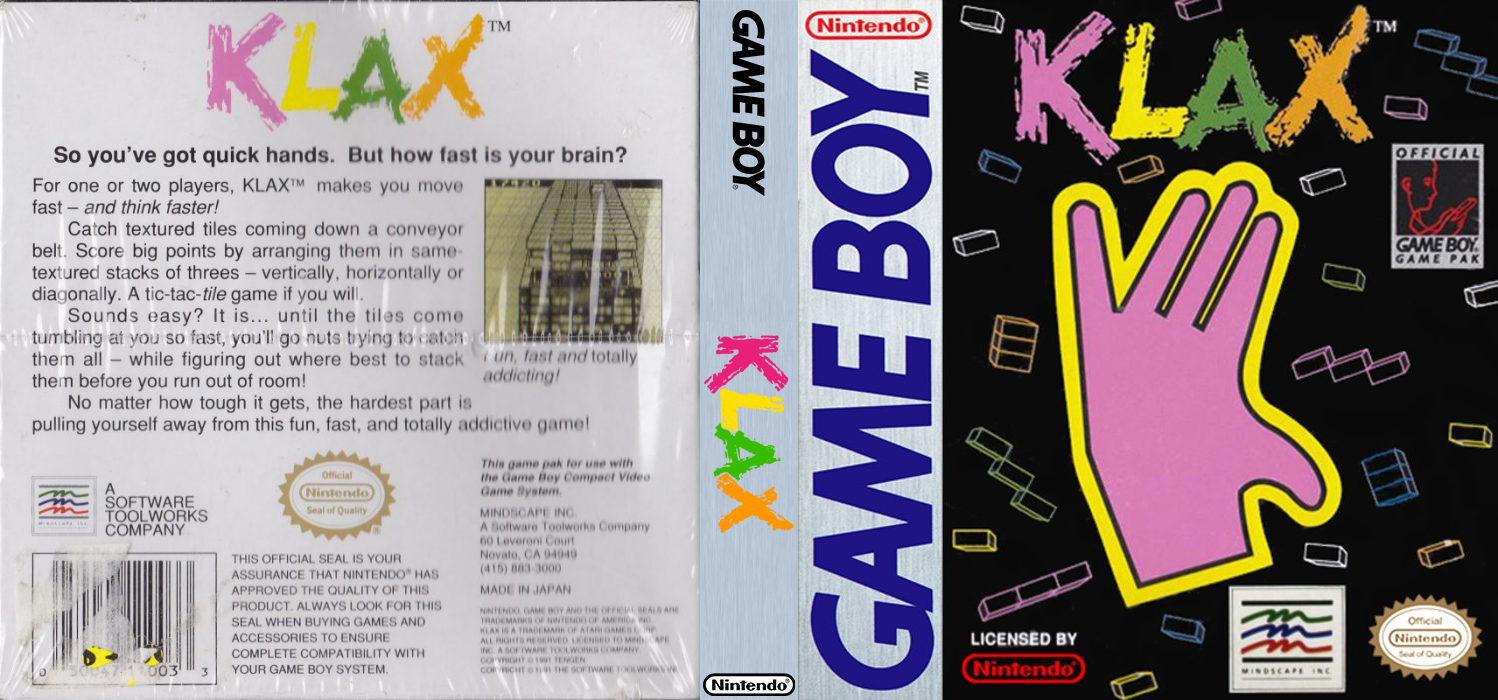 Klax — box-texture (US)