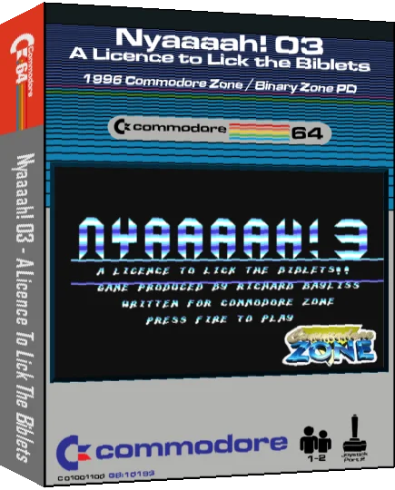 Nyaaaah! 03 : A Licence to Lick the Biblets — box-3D (CUS)