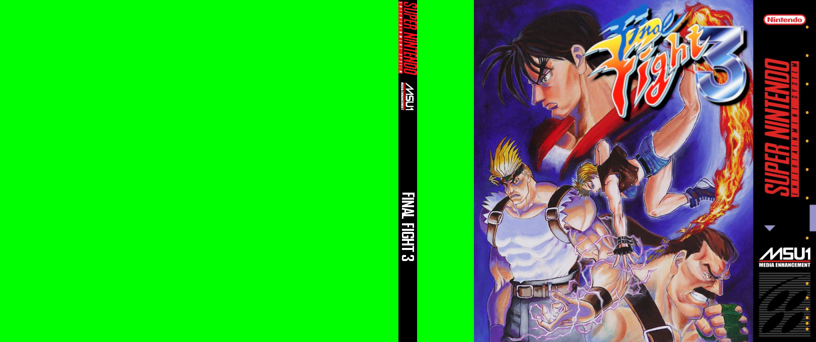 Final Fight 3 — box-texture (US)