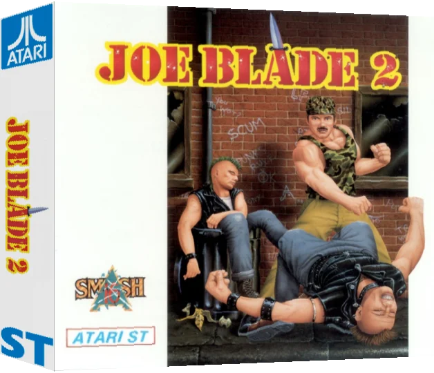 Joe Blade 2 — box-3D (EU)