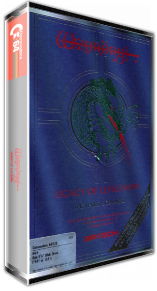 Wizardry - Legacy of Llylgamyn — box-3D (US)