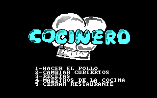 Cocinero box art
