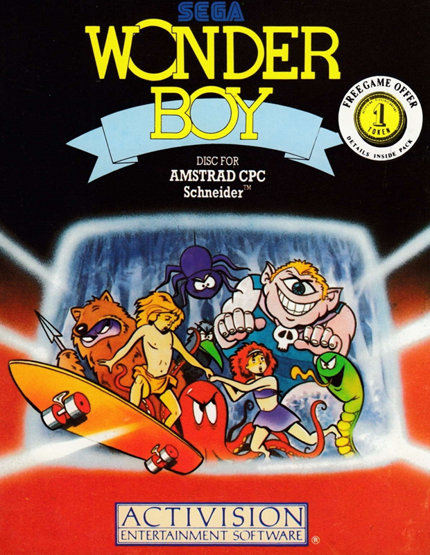 Wonder Boy box art
