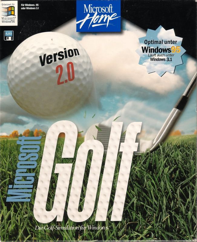 Microsoft Golf 2.0 box art
