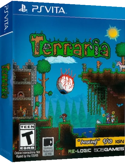 Terraria — box-3D (US)