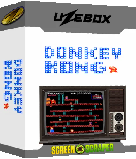 Donkey Kong — box-3D (SS)