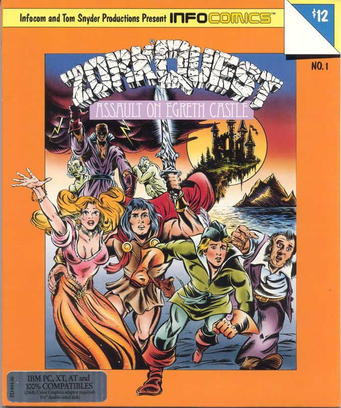 Zorkquest - Assault On Egreth Castle box art