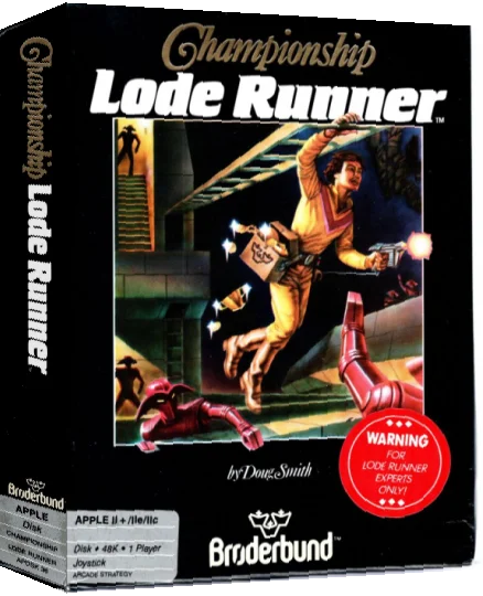 Championship Lode Runner — box-3D (US)