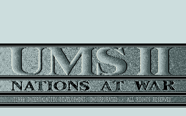 UMS II - Nations at War — sstitle (EU)