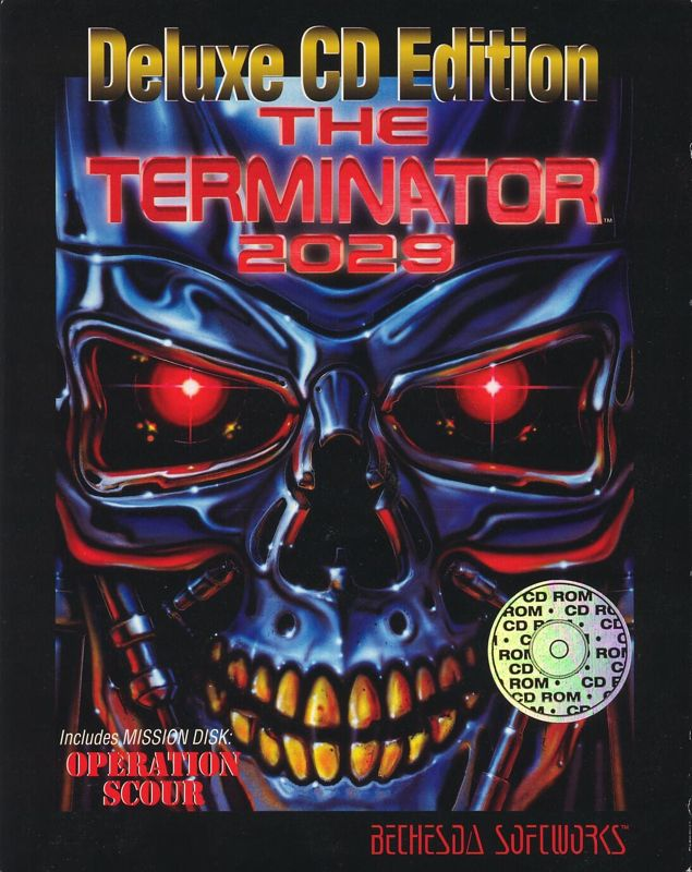Terminator 2029 - Deluxe CD Edition, The box art