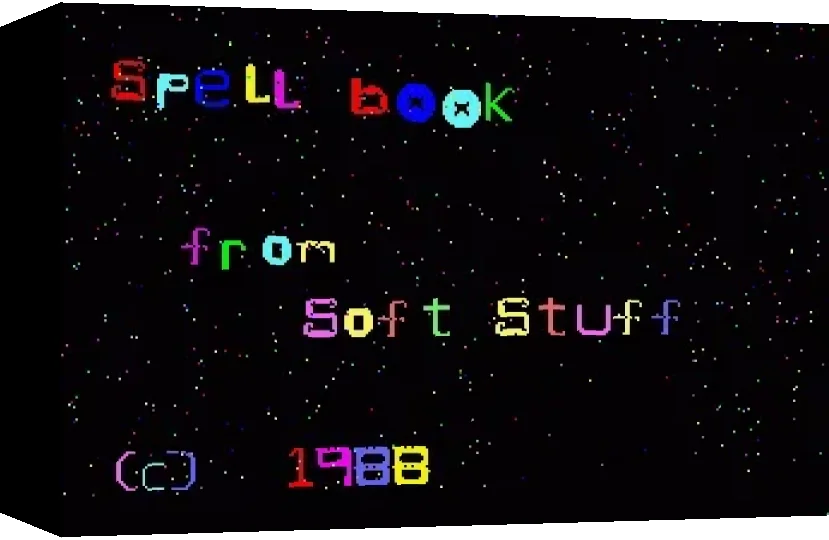 Spell Book - 4 To 9 — box-3D (WOR)