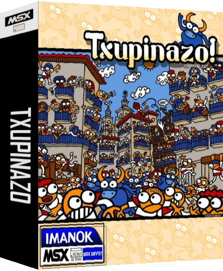 Txupinazo! — box-3D (JP)