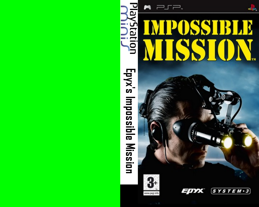 Epyx's Impossible Mission — box-texture (EU)