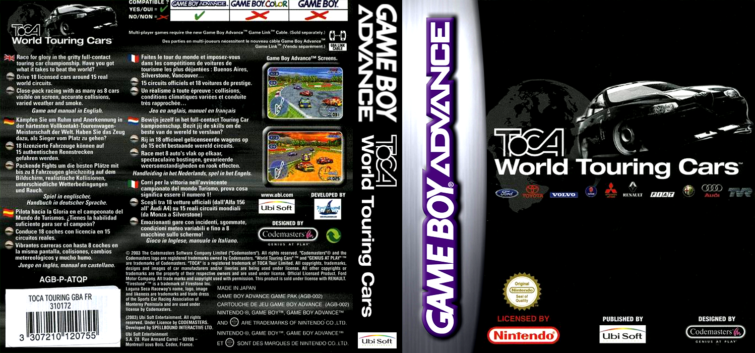 Toca World Touring Cars — box-texture (EU)
