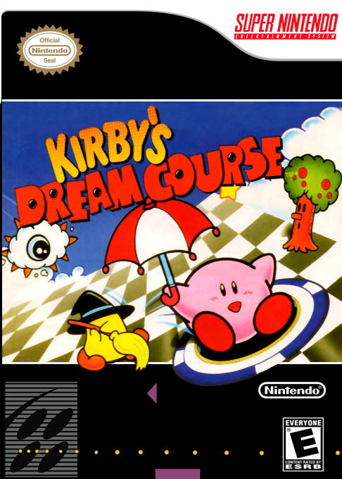 Kirby's Dream Course box art