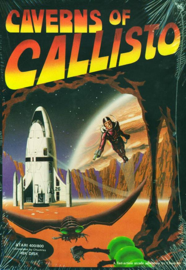 Caverns Of Callisto box art