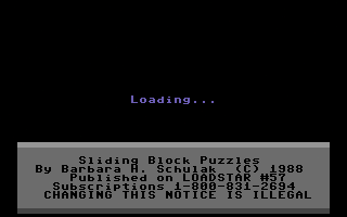 Sliding Block Puzzles — sstitle (WOR)
