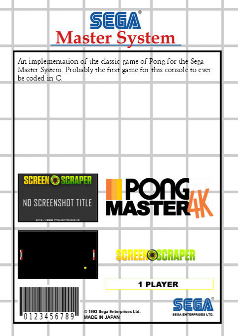 Pong Master 4k — box-2D-back (SS)