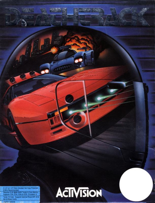 DeathTrack box art