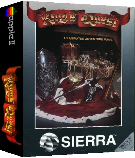 King Quest — box-3D (US)