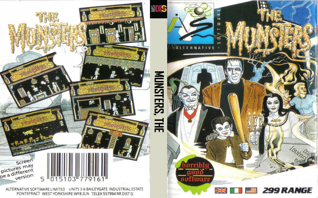 Munsters, The — box-texture (EU)