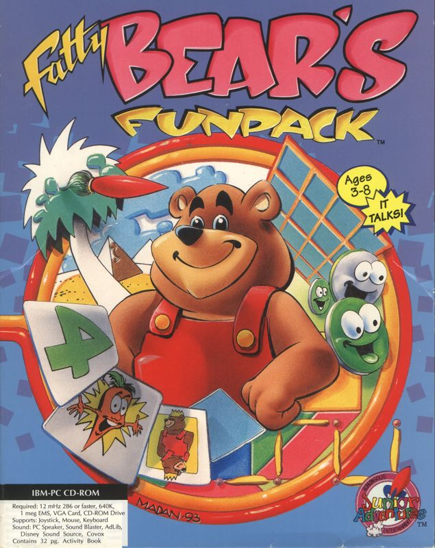 Fatty Bear's Funpack box art