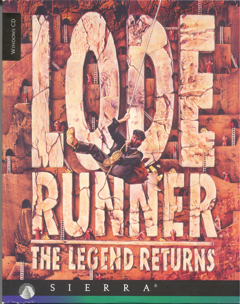 Lode Runner: the Legend Returns box art