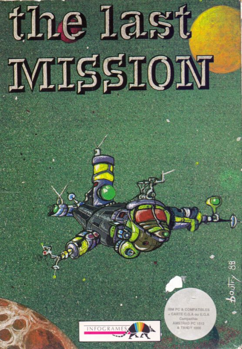 Last Mission, The box art