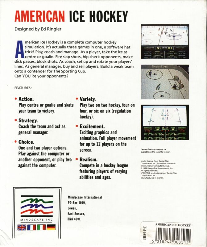 American Ice Hockey — box-2D-back (EU)