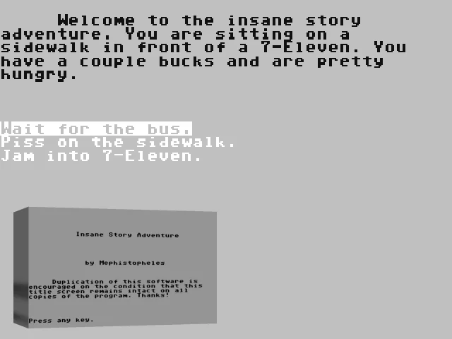Insane Story Adventure — mixrbv2 (WOR)