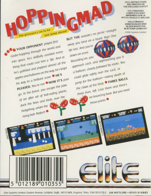 Hoppin' Mad — box-2D-back (EU)