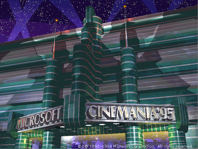 Microsoft Cinemania '95 — sstitle (WOR)