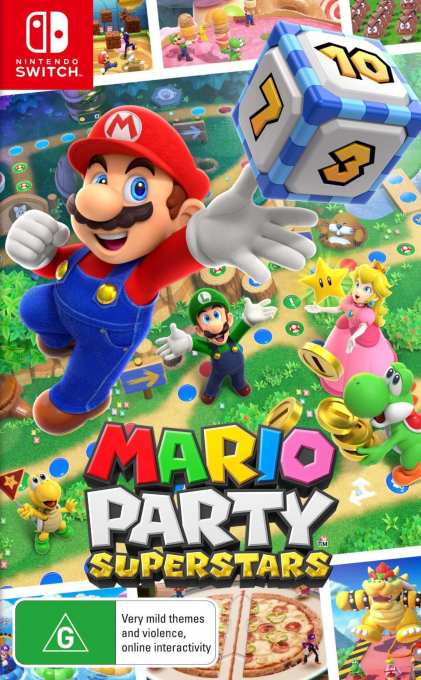 Mario Party Superstars — box-2D (AU)