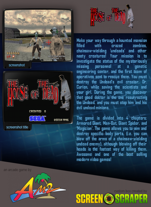 The House of the Dead — box-2D-back (SS)
