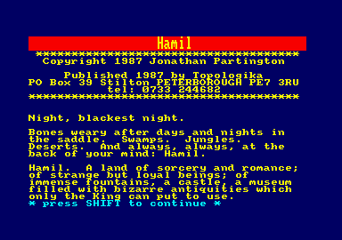 Kingdom Of Hamil — sstitle (EU)