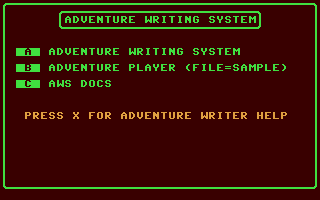 Adventure Writing System — sstitle (WOR)