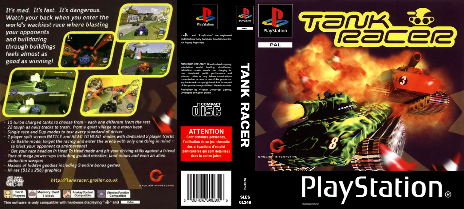 Tank Racer — box-texture (EU)